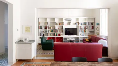 La ristrutturazione della casa vicina a Porta Romana