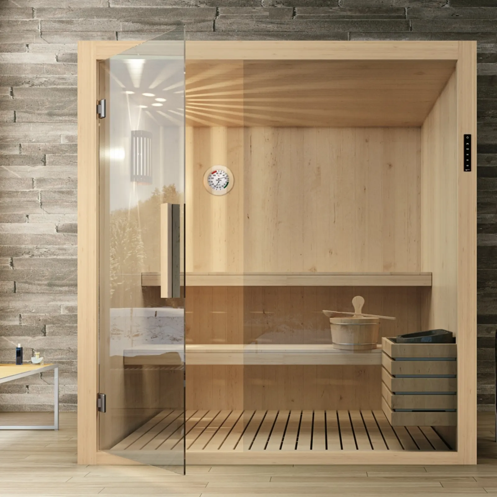 La sauna in casa, piccola spa domestica