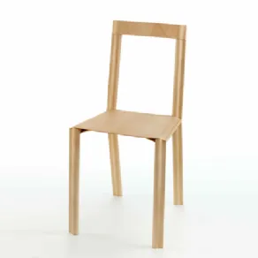 sedia in legno di faggio