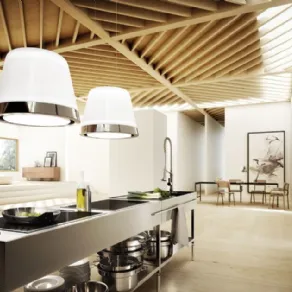 Cappa lampadario da cucina
