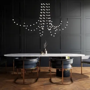 Cavi elettrici e led per Multidot di Martinelli Luce