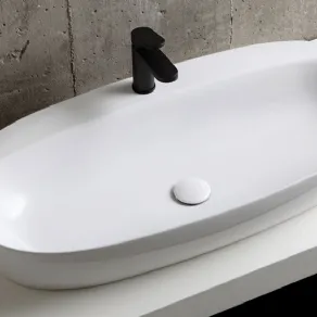 Lavabo da appoggio Azzurra