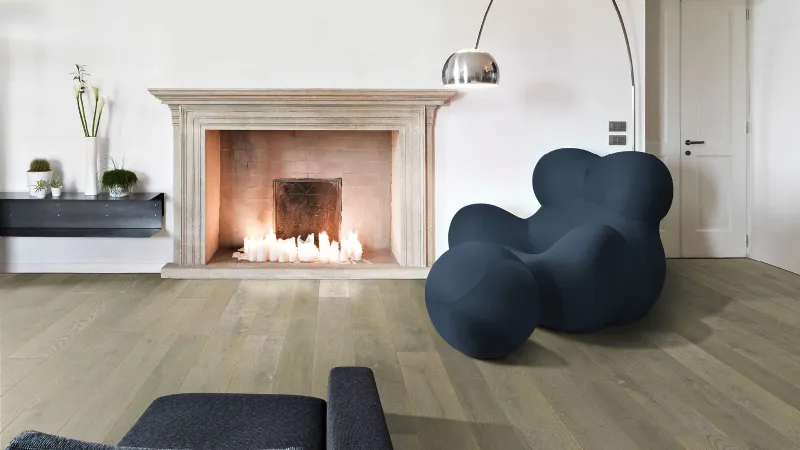 Pavimento in parquet Classico, Rovere Europeo Rusticone di CP Parquet