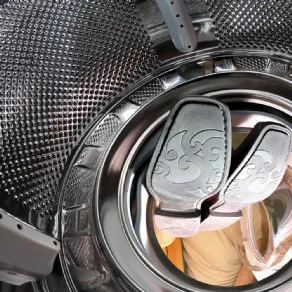 Sacchetti di lavaggio per scarpe, 2 pezzi, per lavatrice, per scarpe, maggiore attrito all'interno, con chiusura lampo, per sneaker, riutilizzabili