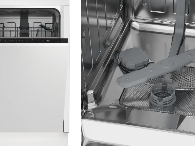Beko - DIS35023: lavastoviglie a scomparsa totale slim, 10 coperti