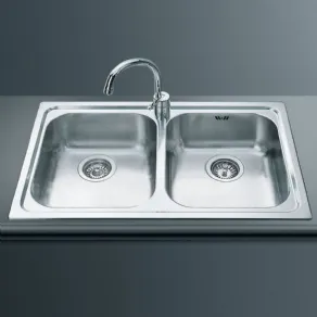 Un pregiato lavello firmato SMEG
