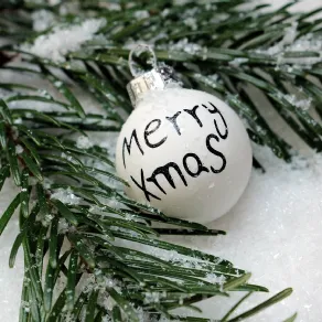 Palline Natale polistirolo