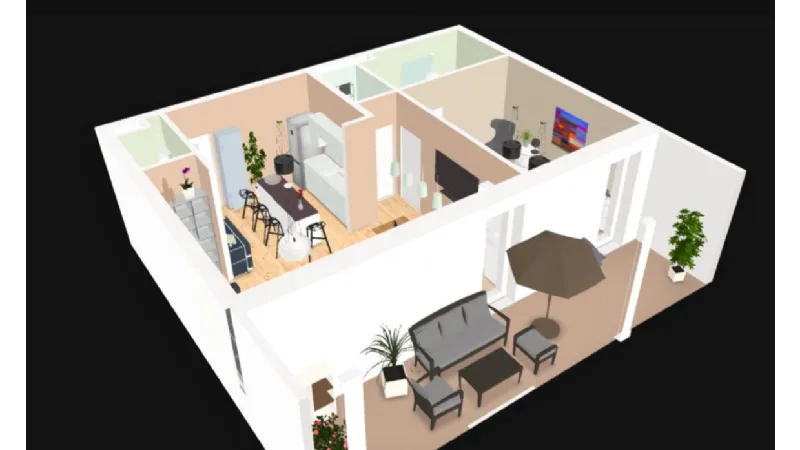 Roomle 3D & AR floorplanner è fra le app per disegn di interni più utilizzate nel mondo