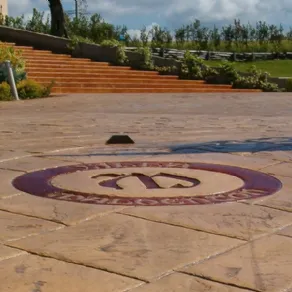 Pavimento in cemento stampato by Tekno Stone