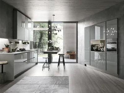 cucine con ante in vetro