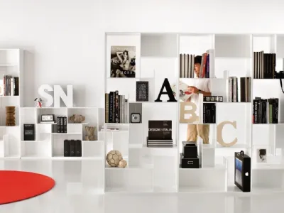 Le librerie componibili, spazio all'infinito