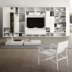 Librerie componibili con vano tv