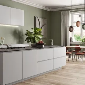 La pittura SoftTouch Iperceramica verde oliva si smacchia con acqua e spugna morbida