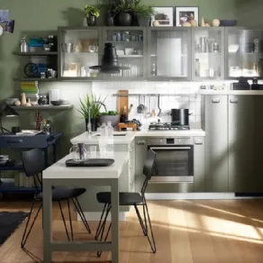 Verde bosco opaco per la cucina Diesel Social Kitchen