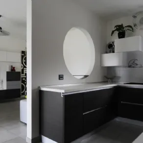 Cucina minimal Copat open space di BoobbleDesign 