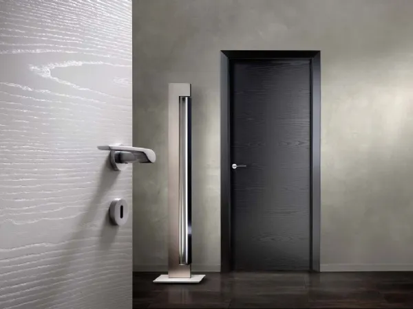 Porta moderna ferero legno