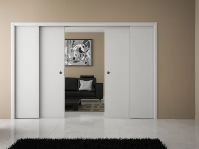 Una porta a vetri Scrigno