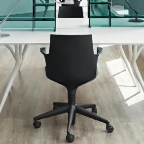 Sedia ergonomica Spoon Chair di Kartell