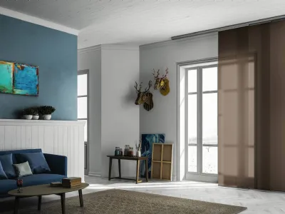 Tenda a pannello Panel Track di Tao Design