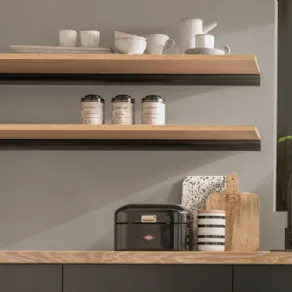 Le mensole da cucina fra i trend del 2021