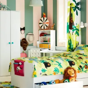 Copripiumino e federa Ikea Djungelskog