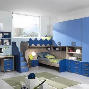 Letti a soppalco MSC Mobili Full Kids