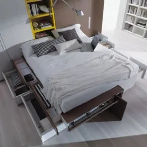 letto con cassetti
