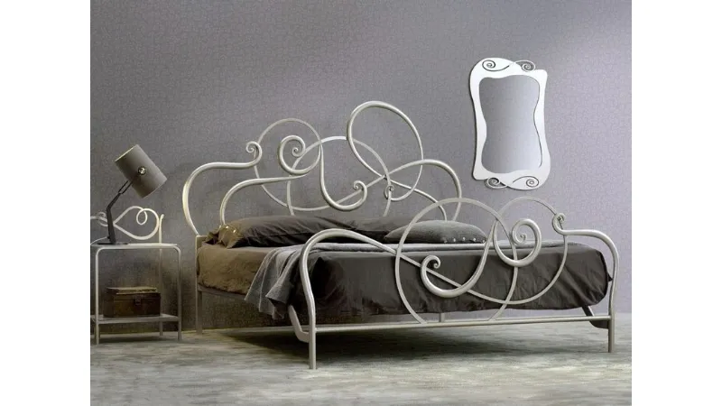 Letto in ferro battuto Cosatto, modello Jazz