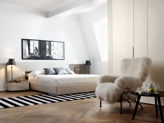 Dedalo in versione ecopelle Corda e rovere Cenere