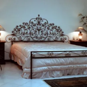 letto in ferro battuto