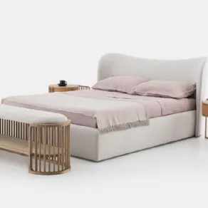 Letto matrimoniale Embrace, proposta di Note Design Studio
