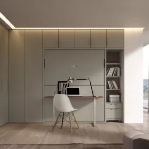 Sistema con letto a scomparsa Pratico S06 di Spinelli