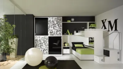 Letto rialzato per bambini