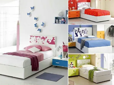 Letto singolo imbottito: guida alla scelta del letto singolo imbottito