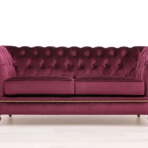 Il divano Chesterfield di Vama, modello Winchester