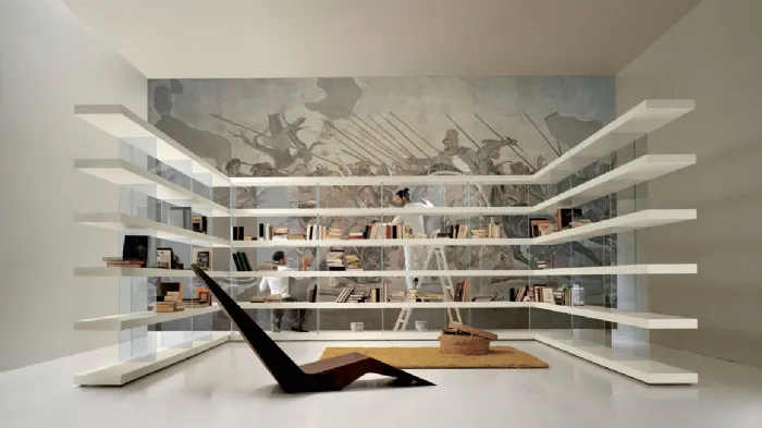 Libreria dal design contemporaneo e innovativo Air1 di Lago