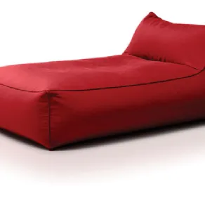 chaiselongue rossa Pianca
