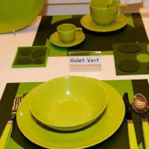 Servizio da tavola verde