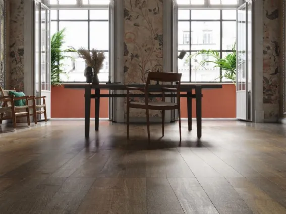 Terre di Vigna, la finitura sostenibile sviluppata da Listone e Giordano e Passoni