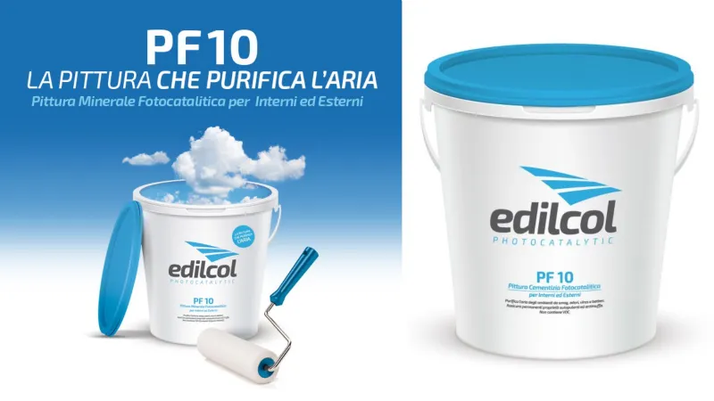 PF 10, pittura fotocatalitica di Edicol