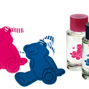 Orsetti profumati rosa e azzurro