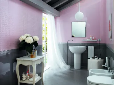 Ortensie in bagno lilla