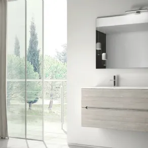 Mobile Smyle di Ideagroup con doppio lavabo