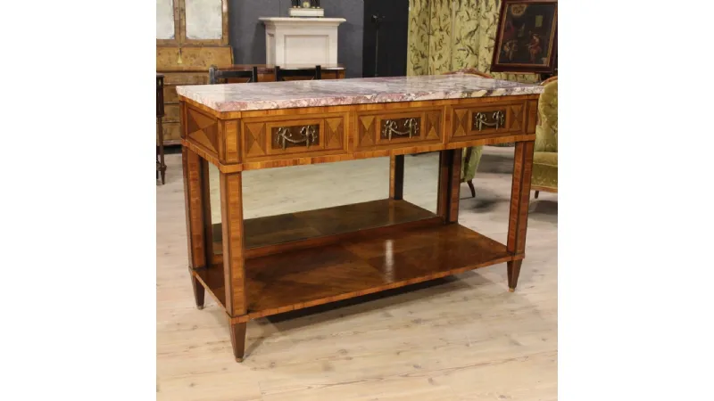 console genovese Parino Mercato Antiquario