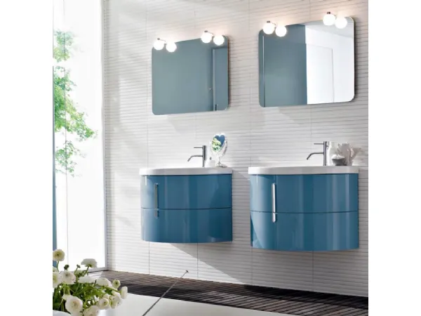 lavabo e specchio bagno moon idea group