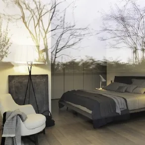 Bosco Verticale Milano: zone giorno e notte firmate Molteni