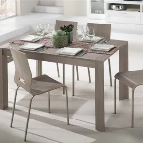 Tavolo e sedie moderne Wood - Mondo Convenienza