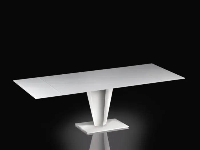 Tavolo lungo bianco