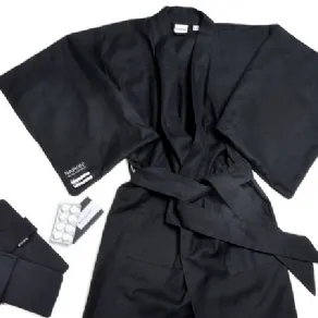 kimono e ciabatte