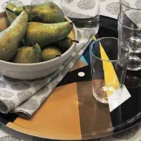 Vassoio in laminato melamminico
